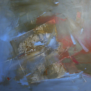 Turbulences n°10 - Acrylique - 100 x 100 cm